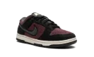 DUNK LO MNS WMNS "Fleece Pack Burgundy Crush"