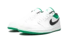 Air Jordan 1 Low "White / Lucky Green" 553558 129