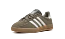 Gazelle Indoor "Olive Strata Cloud White Gum"