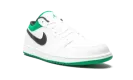 Air Jordan 1 Low "White / Lucky Green" 553558 129
