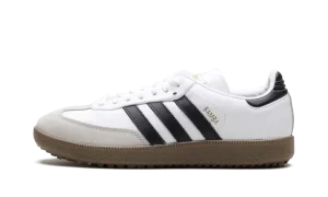 Samba Spikeless Golf "White Black Gum"