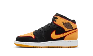 Air Jordan 1 Mid GS "Vivid Orange"