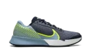 COURT AIR ZOOM VAPOR PRO 2 HC "ARMORY NAVY VOLT DENIM TURQUOISE"