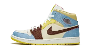 Air Jordan 1 Mid SE "Maison Chateau Rouge Fearless" CU2803 200