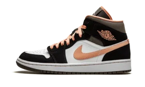 AIR JORDAN 1 MID SE WMNS "Peach Mocha"