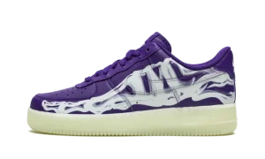 Air Force 1 Low '07 QS "Purple Skeleton Halloween"