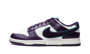 Dunk Low "Chenille Swoosh - Grand Purple"