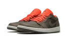 AIR JORDAN 1 LO SE WMNS "Black / Olive/ Bright Crimson"