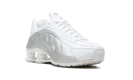 Shox R4 GS "White Bright Crimson Metallic Silver"
