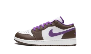 Air Jordan 1 Low GS "Palomino / Wild Berry"