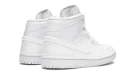 AIR JORDAN 1 MID WMNS "Triple White Patent Leather"