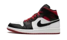 Air Jordan 1 Mid "Gym Red Black Toe"