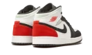 Air Jordan 1 Mid SE GS "Red / Grey / Black Toe"