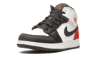 Air Jordan 1 Mid SE GS "Red / Grey / Black Toe"