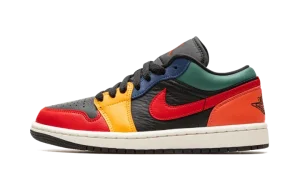 AIR JORDAN 1 LO SE WMNS "Black Multi-Color"