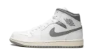 Air Jordan 1 Mid "White / Stealth Grey" 554724 135