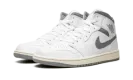 Air Jordan 1 Mid "White / Stealth Grey" 554724 135