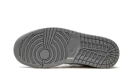 Air Jordan 1 Mid "White / Stealth Grey" 554724 135