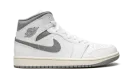 Air Jordan 1 Mid "White / Stealth Grey" 554724 135