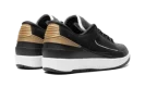 Jordan 2 Retro Low WMNS "Black Metallic Gold"
