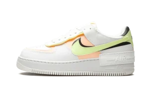 AIR FORCE 1 SHADO MNS WMNS "White / Barely Volt / Crimson Tint"