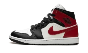 AIR JORDAN 1 MID WMNS "Black Toe"