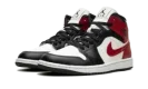 AIR JORDAN 1 MID WMNS "Black Toe"