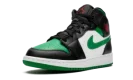 Air Jordan 1 Mid GS "Green Toe"