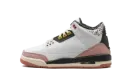 Air Jordan 3 GS "White/Red Stardust" 441140 100