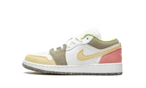Air Jordan 1 Low GS "Multicolor Pastel Grind"