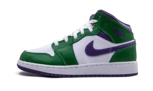 Air Jordan 1 Mid GS "Hulk" 554725 300