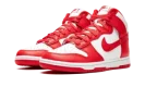 Dunk High "White / University Red"