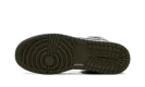 Jordan 1 Mid GS "Black White Olive"