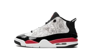 Air Jordan Dub Zero GS "White / Fire Red"