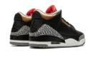 AIR JORDAN 3 WMNS "Black Cement Gold"
