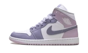Jordan 1 Mid WMNS "Indigo Haze Doll White"