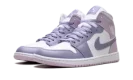 Jordan 1 Mid WMNS "Indigo Haze Doll White"