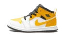 Jordan 1 Mid TD "White / University Gold"