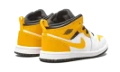 Jordan 1 Mid TD "White / University Gold"