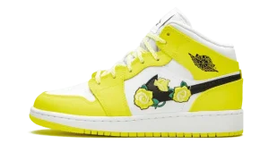 Air Jordan 1 Mid GS "Dynamic Yellow"