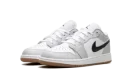 Jordan 1 Low GS "White Neutral Grey Gum Midnight Navy"