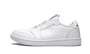 AIR JORDAN 1 RET LO SLIP WMNS "TRIPLE WHITE"