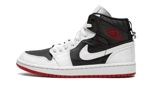 AIR JORDAN 1 MID SE UTL WMNS "White / Black / Gym Red"