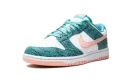 Dunk Low "Snakeskin Washed Teal Bleached Coral"