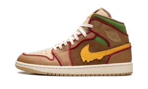 Jordan 1 Mid SE "Cheeseburger"