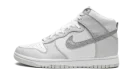 DUNK HIGH MNS WMNS "Silver Swoosh"