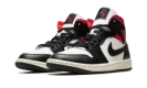 AIR JORDAN 1 MID WMNS "Black / Gym Red / Sail"
