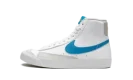 Blazer Mid GS "White / Laser Blue"