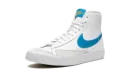 Blazer Mid GS "White / Laser Blue"