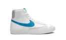 Blazer Mid GS "White / Laser Blue"